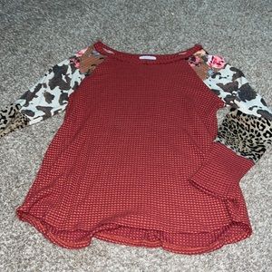 Cute western sweater